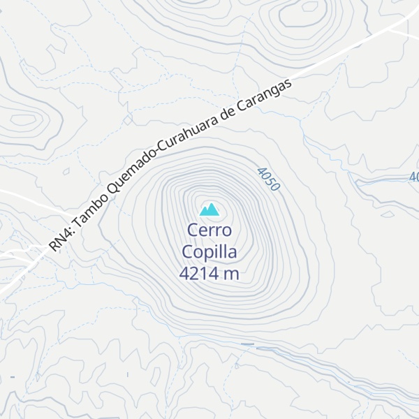 Map of Cerro Copilla