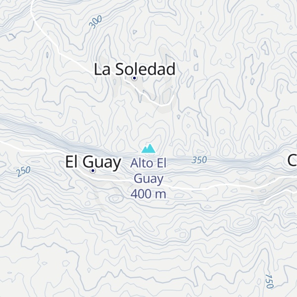 Map of Alto El Guay