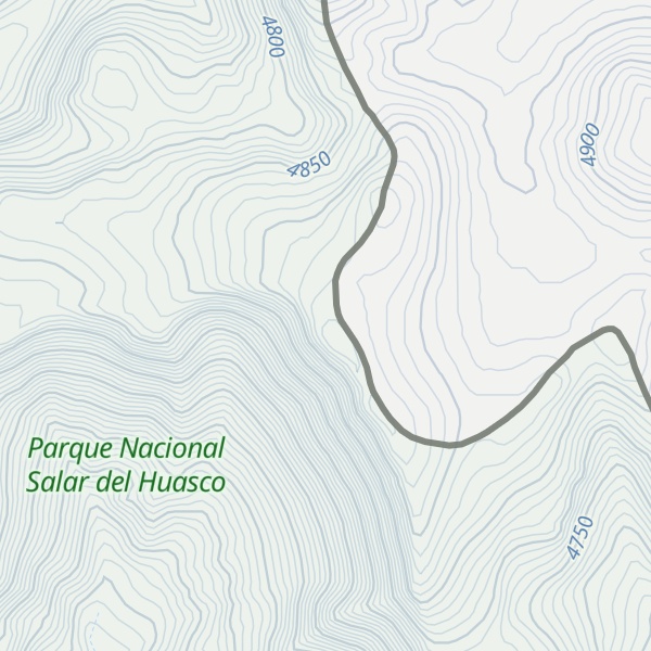 Map of Cerro Phiama
