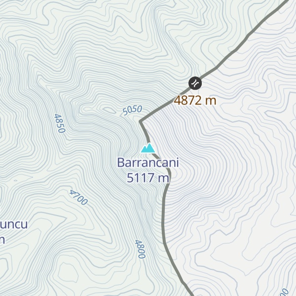 Map of Barrancani