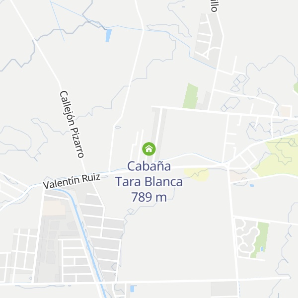 Map of Cabaña Tara Blanca