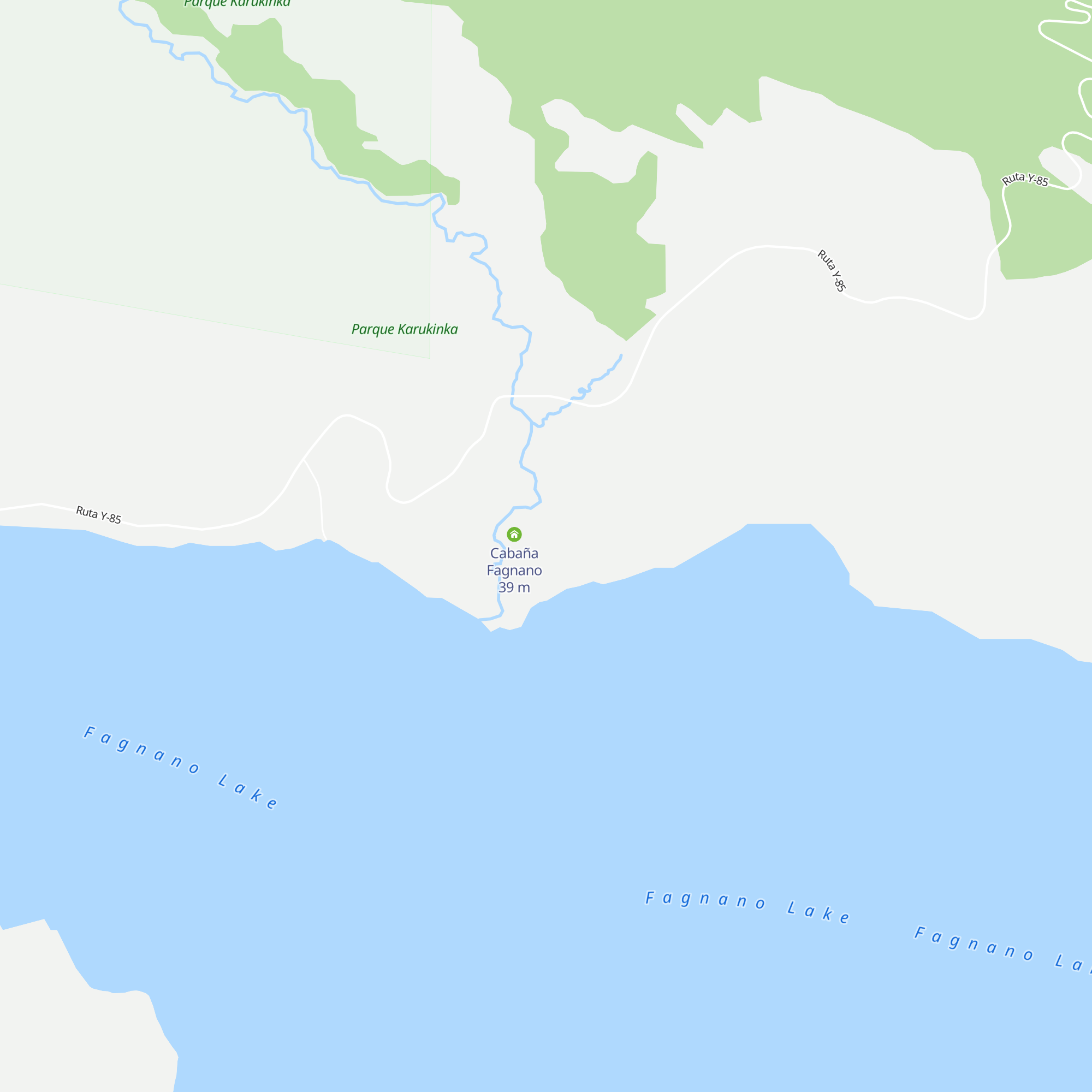 Cabaña Azopardo map