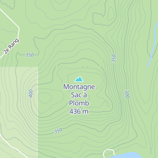 Map of Montagne Sac à Plomb