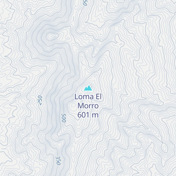 Map of Loma El Morro