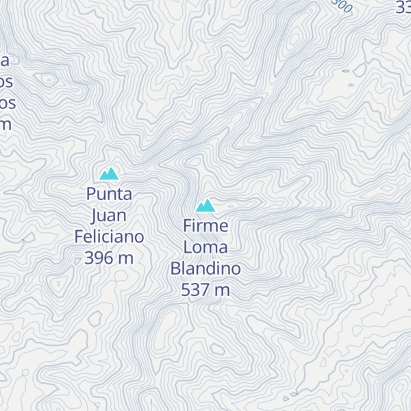 Map of Firme Loma Blandino