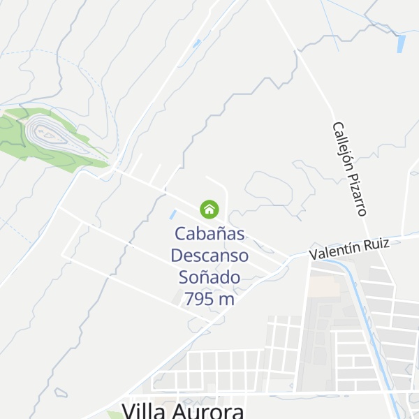 Map of Cabañas Descanso Soñado