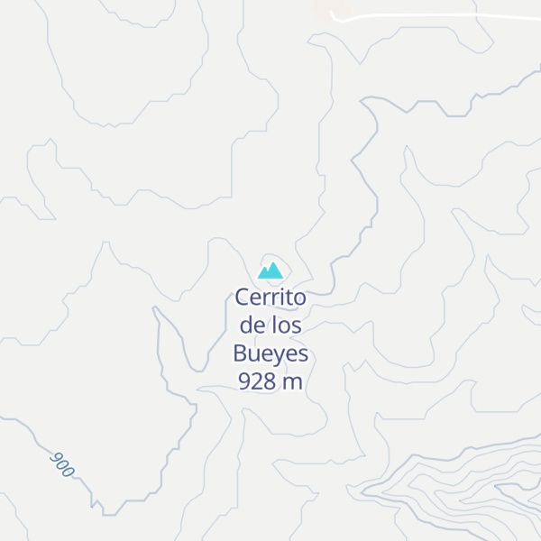 Map of Cerrito de los Bueyes