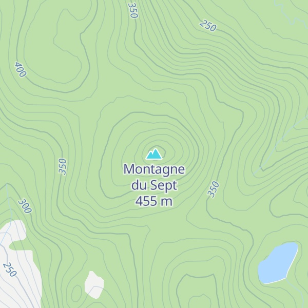Map of Montagne du Sept