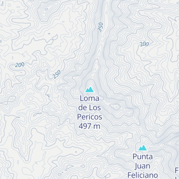 Map of Loma de Los Pericos