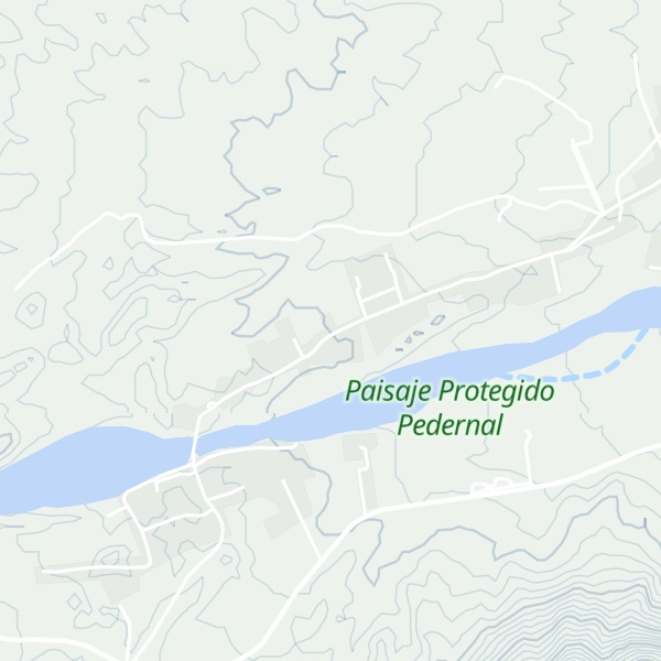 Map of Cabañas Don Pedro