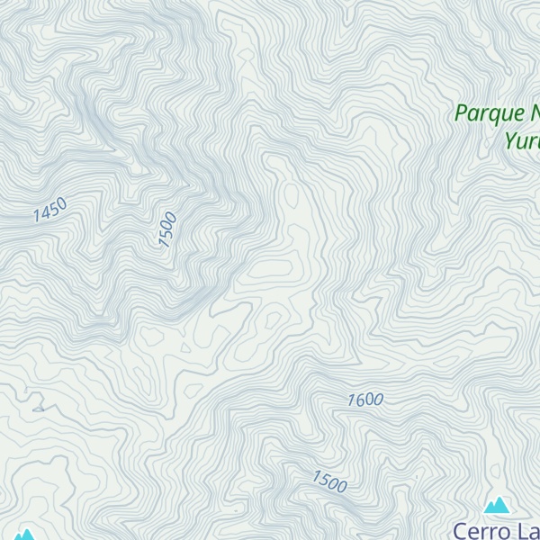 Map of Cerro Cocorotico