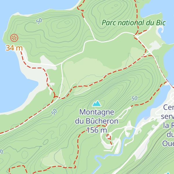 Map of Le Porc-Épic