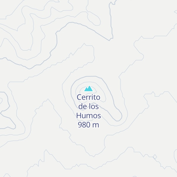 Map of Cerrito de los Humos