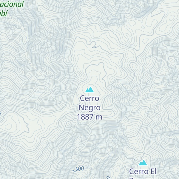 Map of Cerro Negro