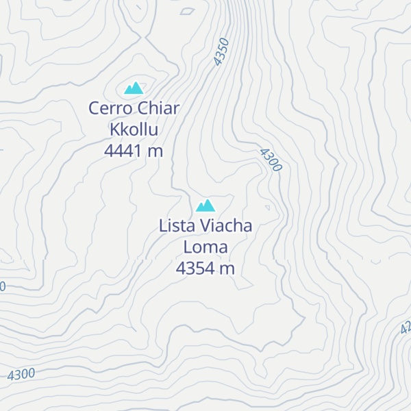 Map of Lista Viacha Loma