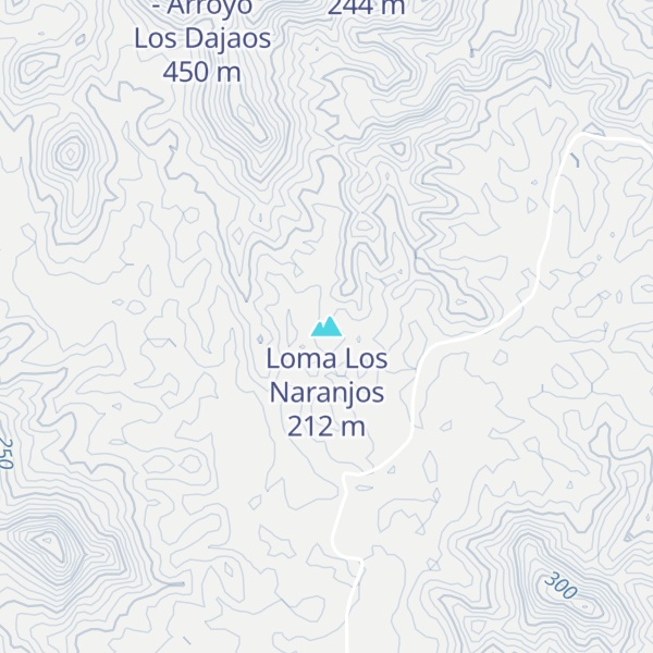 Map of Loma Los Naranjos
