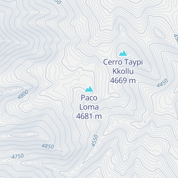 Map of Paco Loma