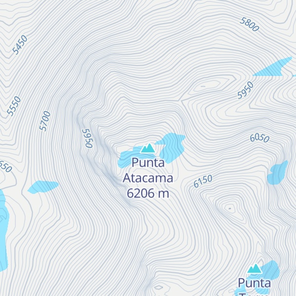 Map of Punta Atacama