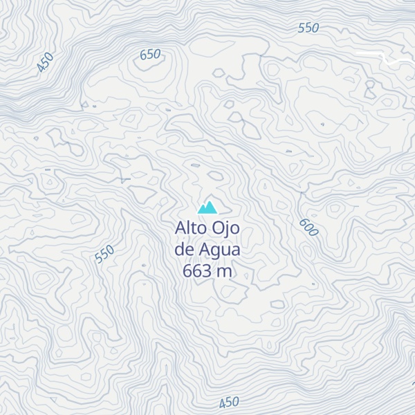 Map of Alto Ojo de Agua