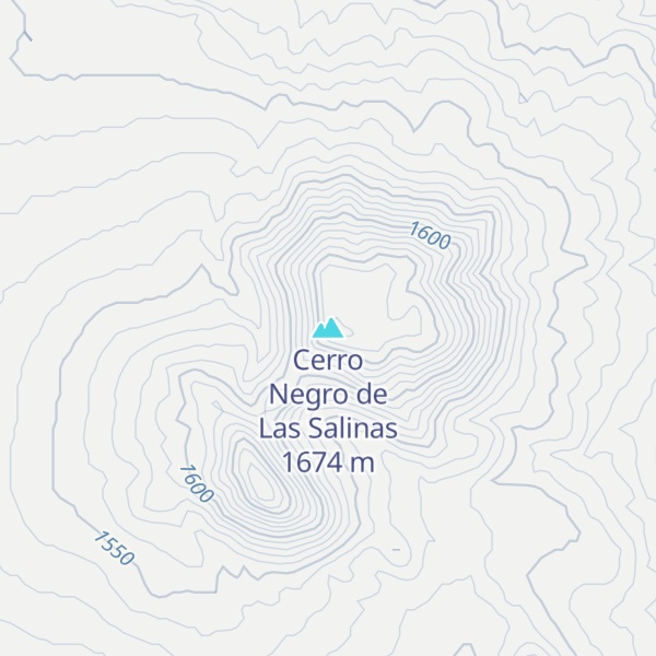 Map of Cerro Negro de Las Salinas