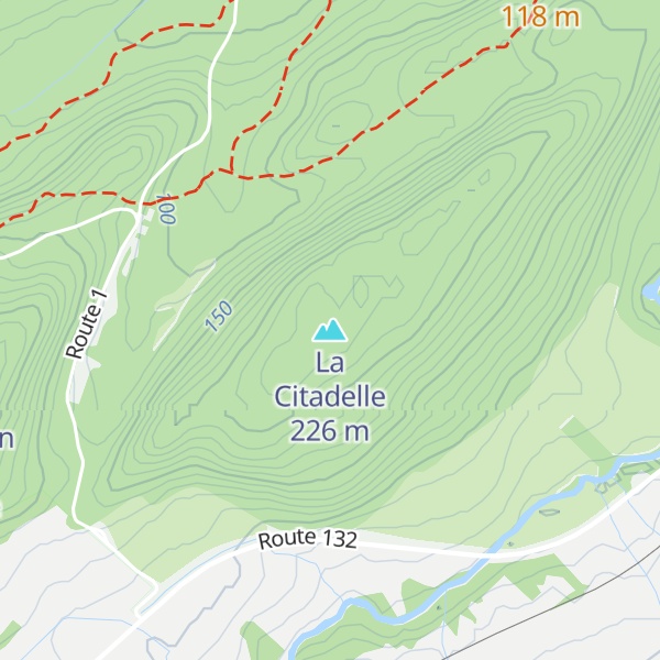 Map of La Citadelle