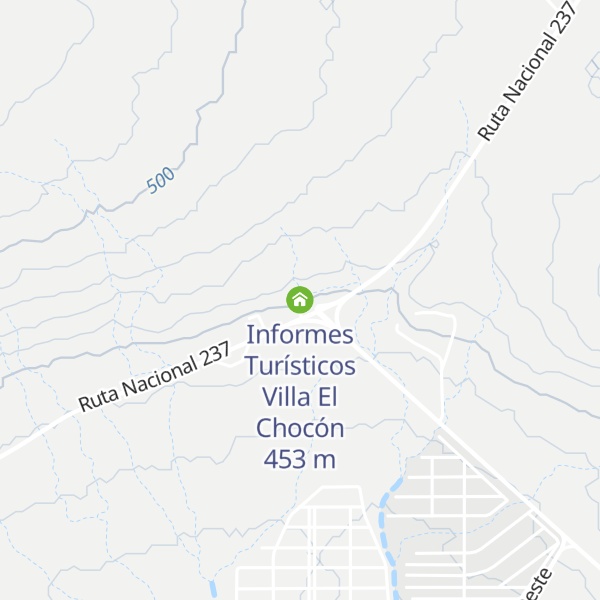 Map of Informes Turísticos Villa El Chocón