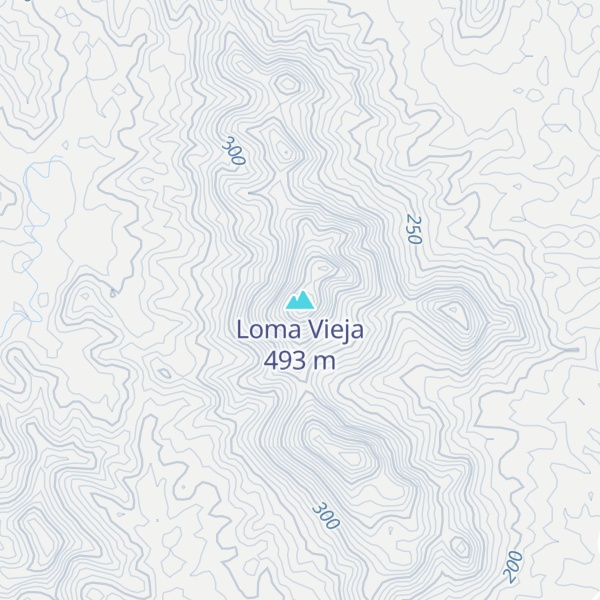 Map of Loma Vieja