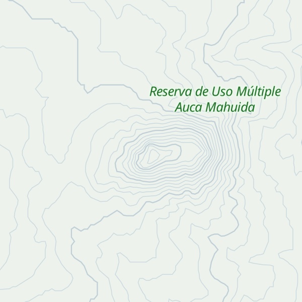Map of Cerro El Indio