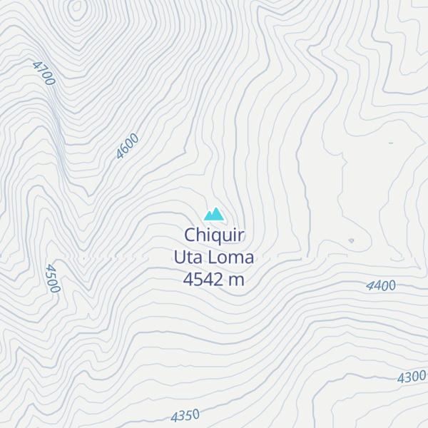 Map of Chiquir Uta Loma