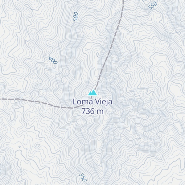 Map of Loma Vieja