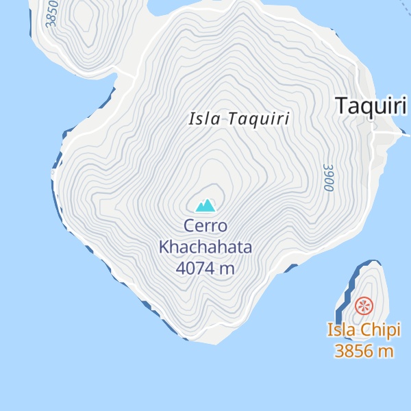Map of Cerro Khachahata