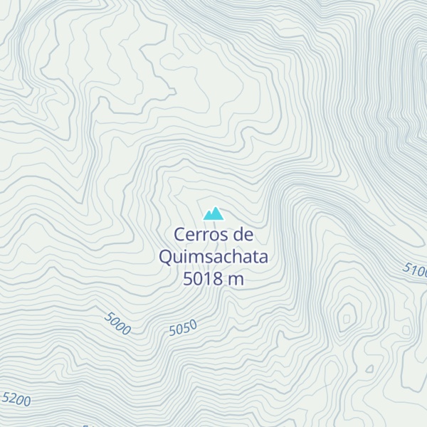 Map of Cerros de Quimsachata