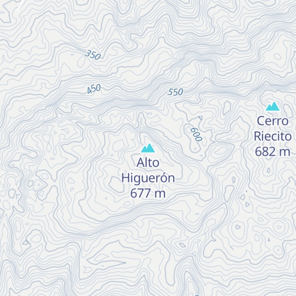 Map of Alto Higuerón