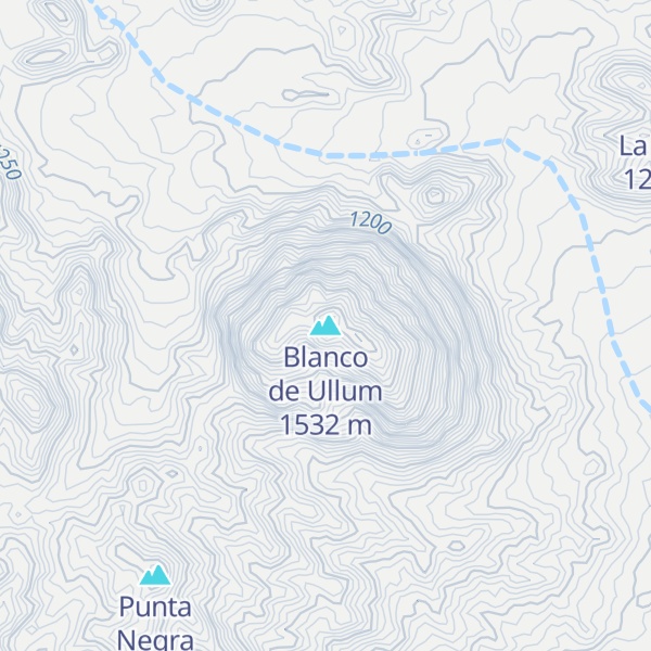 Map of Blanco de Ullum