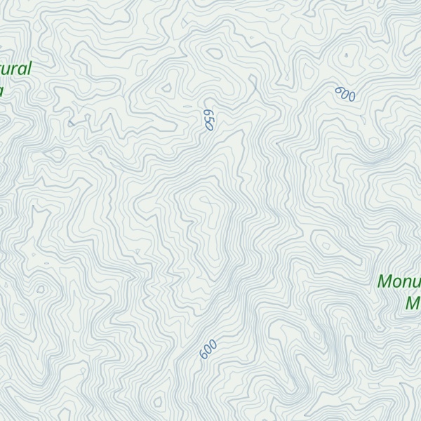 Map of Cerro Tamboral