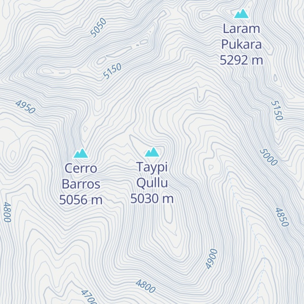 Map of Taypi Qullu