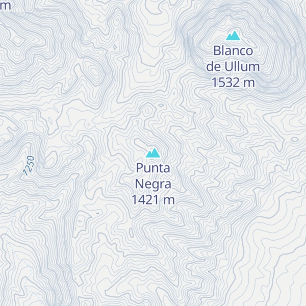 Map of Punta Negra
