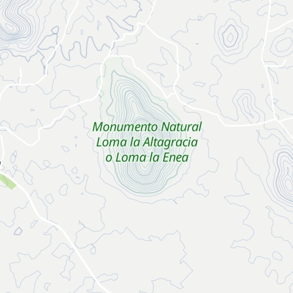 Map of Loma La Altagracia