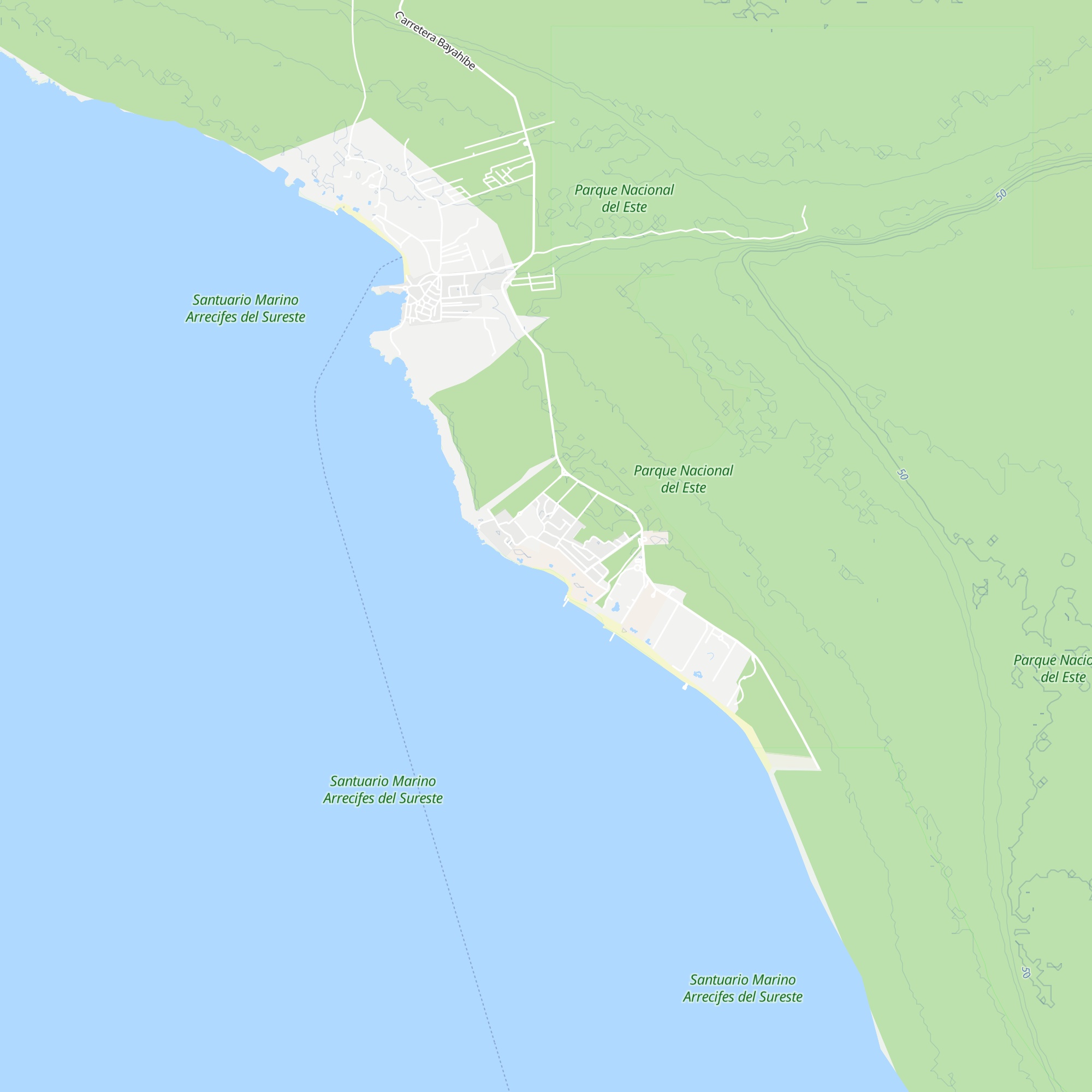 Cabana Elke map