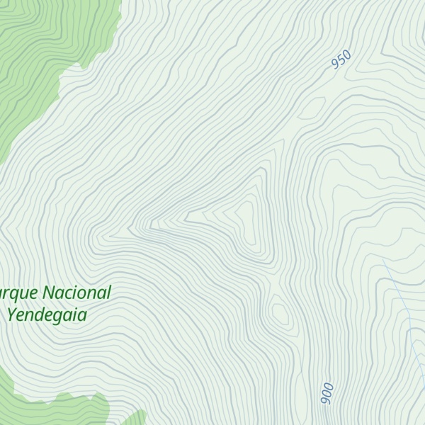 Map of Cerros Las Piramides