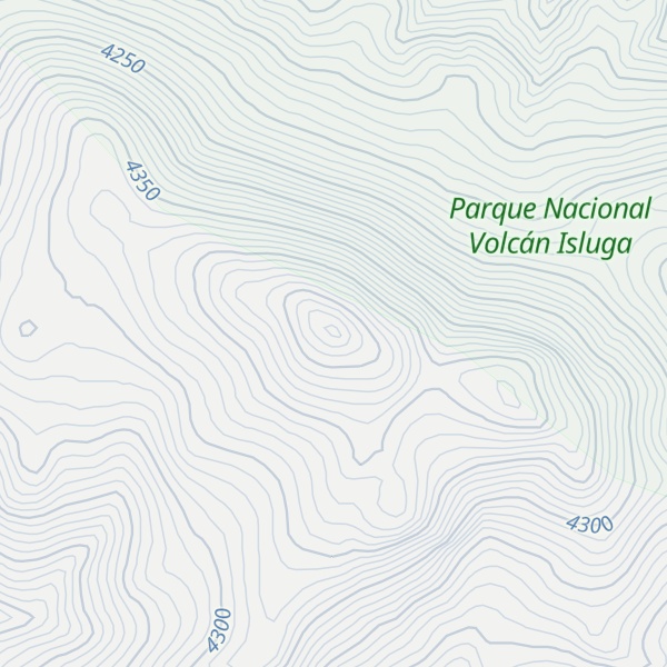 Map of Cerro Mitijane