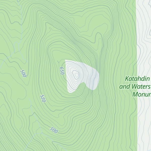 Map of Bald Mountain