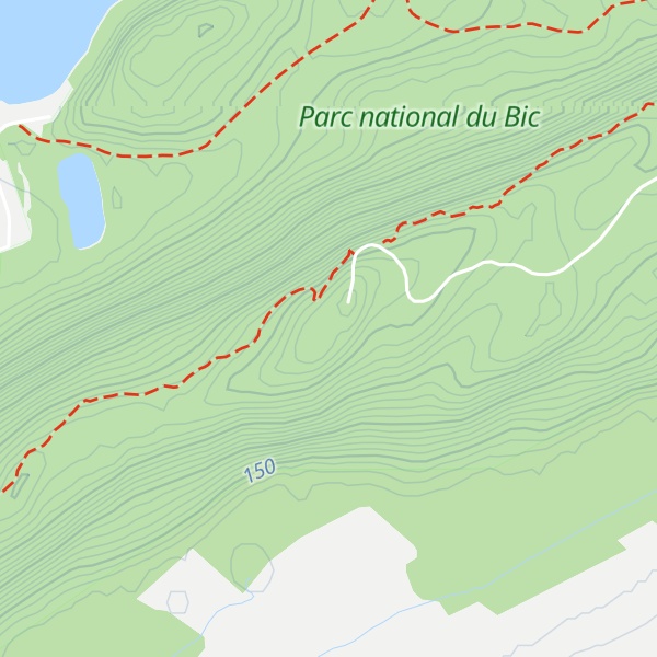 Map of Pic Champlain