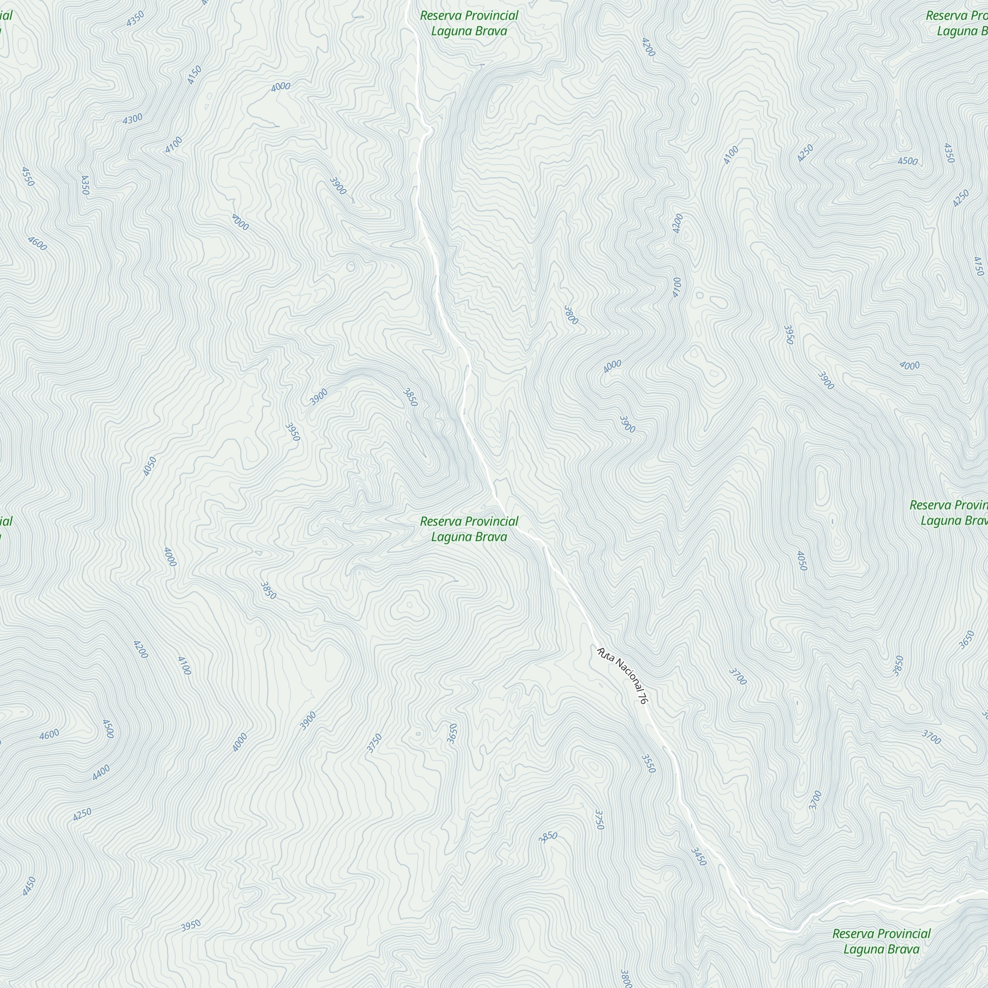 Refúgio El Peñón map
