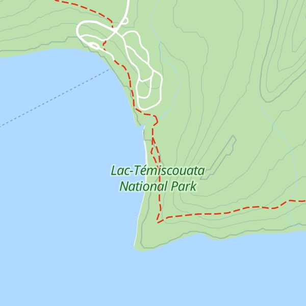 Map of Refuge du Curé Cyr