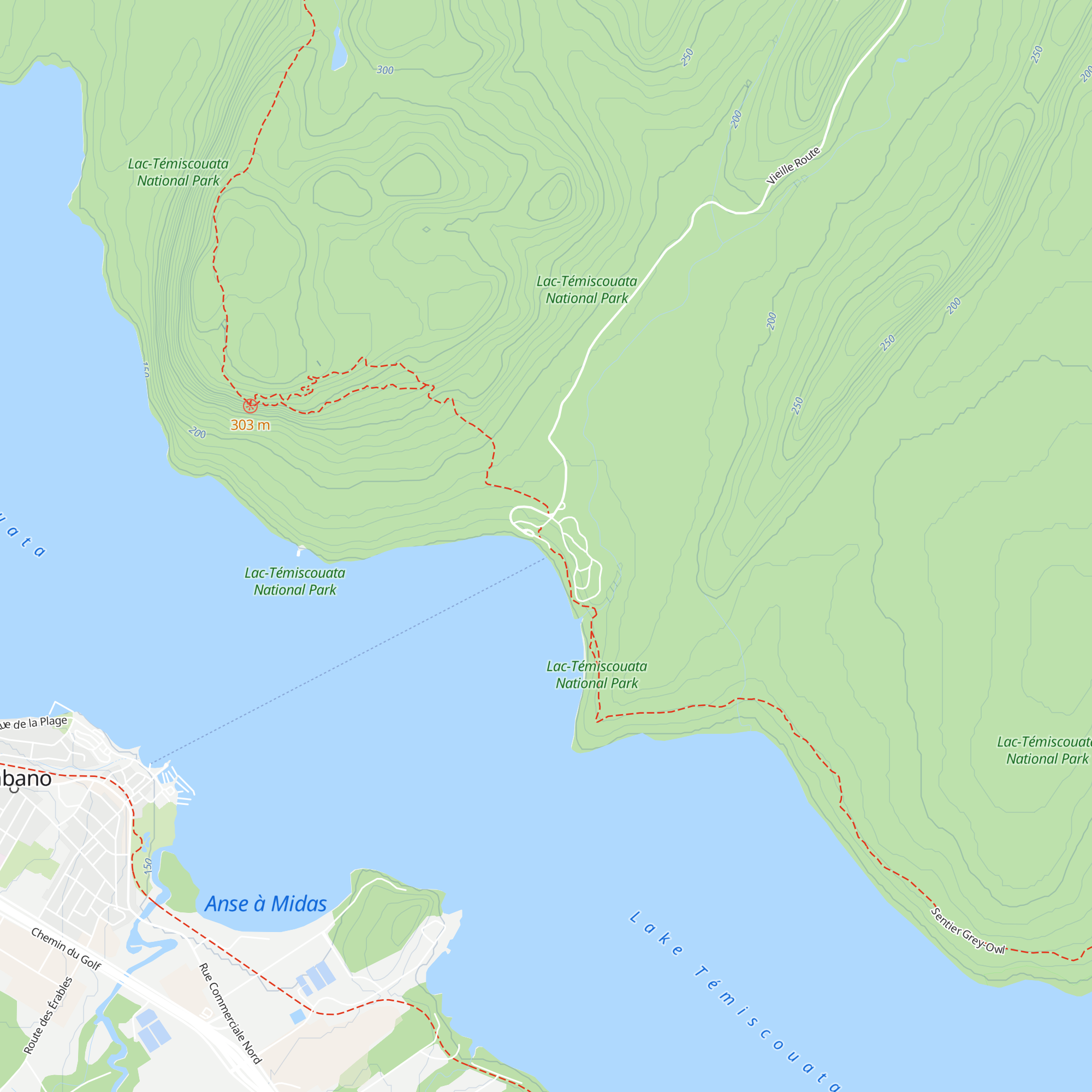 Anse-à-William Discovery and Visitors Centre map