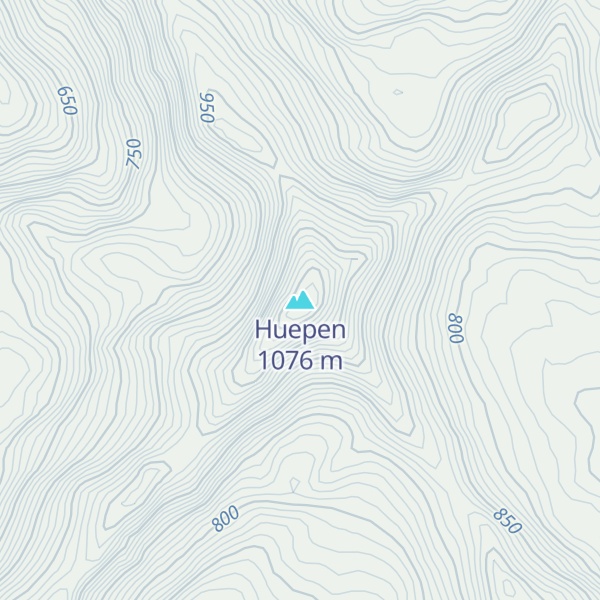 Map of Huepen