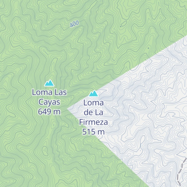 Map of Loma de La Firmeza