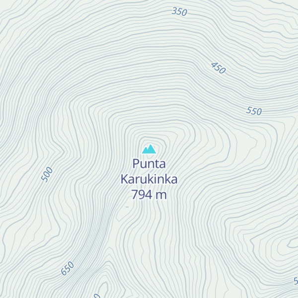 Map of Punta Karukinka