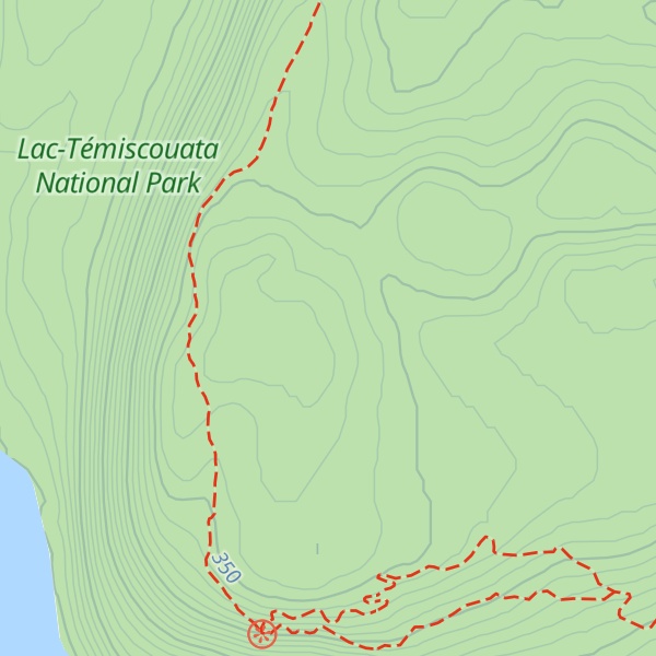 Map of Montagne du Fourneau